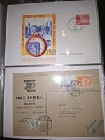 100 FDC / Briefe Schweiz div.