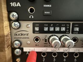 Audient asp880 acht kanal mikrofon verstärker 1 jahr alt