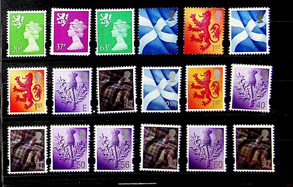 Royaume-Uni grande-bretagne colonies et empire Timbres 2.000 différents