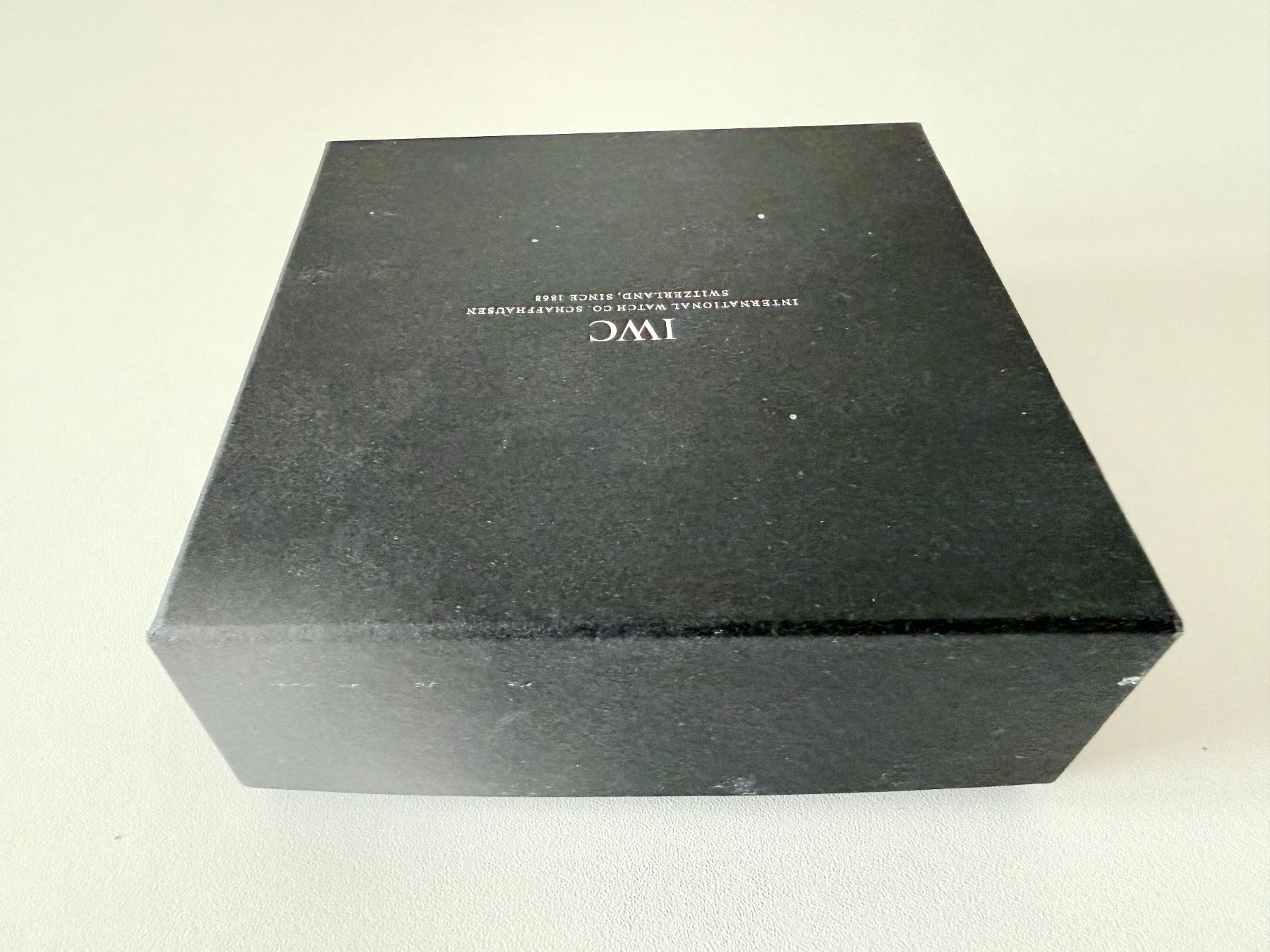 IWC Orologi: IWC original black cardboard box for accessories – Usato da Mont-sur-Lausanne venduto da vmi_ym5l 2