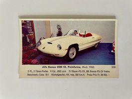 Eikon Sammelbild 200 / Alfa Romeo 3500 SS Pininfarina
