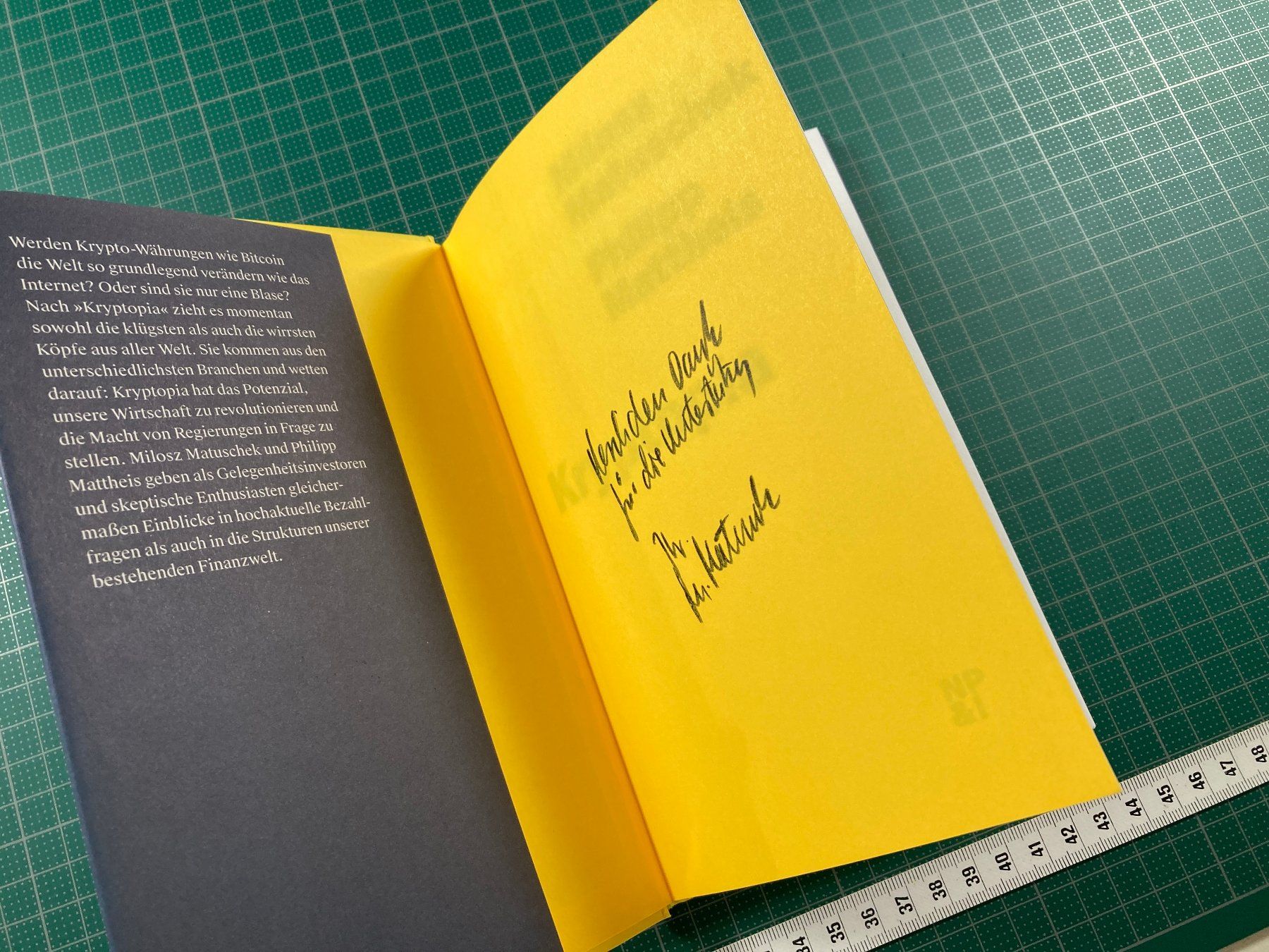 Bücher: Matuschek / Mattheis: Kryptopia (Bitcoin, Krypto Währungen) – Gebraucht aus Lenzburg von fh1 1