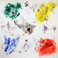 Zeichnung: Four color galaxy