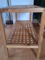 2 Regale aus Holz mit Gitterstruktur gebraucht guter Zustand