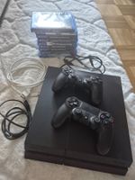 Playstation 4, 2 manettes et 9 jeux
