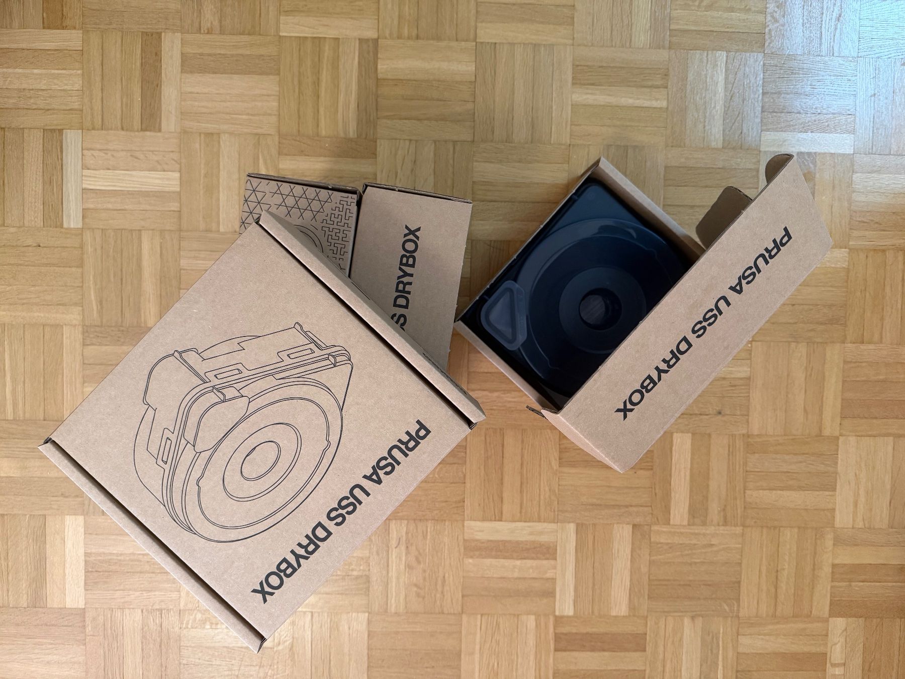 Prusa Stampanti 3D: 4x Prusa USS Drybox – Nuovo e nell'imballaggio originale da Basel venduto da Electronika 1