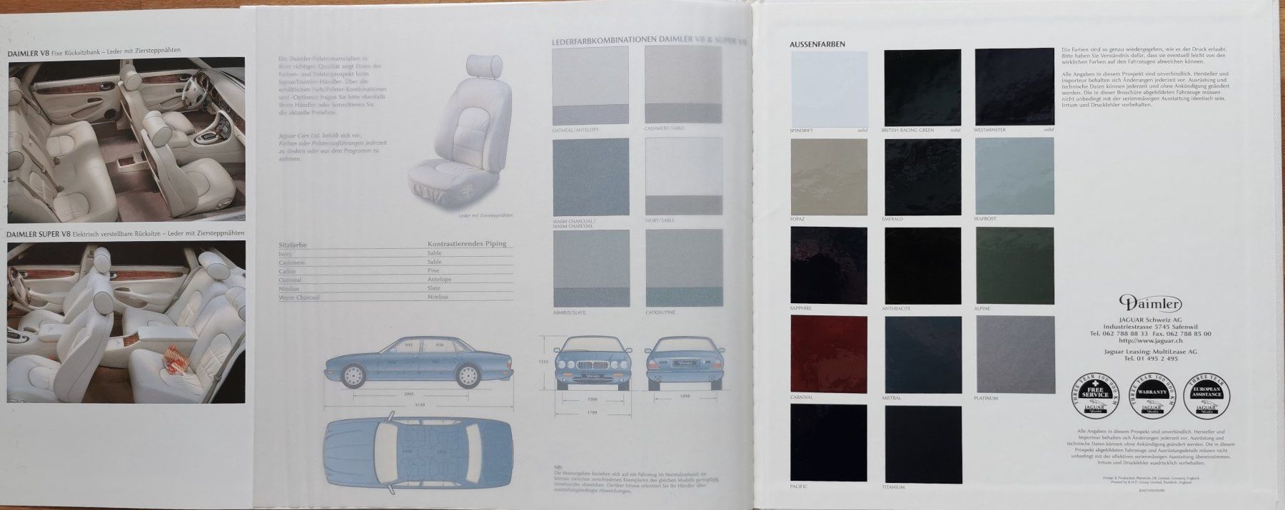 Daimler Documenti: DAIMLER 1998-2004 – Usato da huenenberg venduto da Suizofelize 8