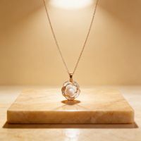 Collier Camélia Perle