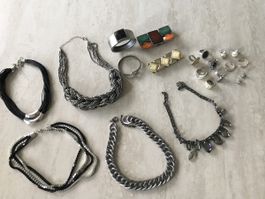Schmuck Halsketten Armbänder Ringe Ohrringe Damen