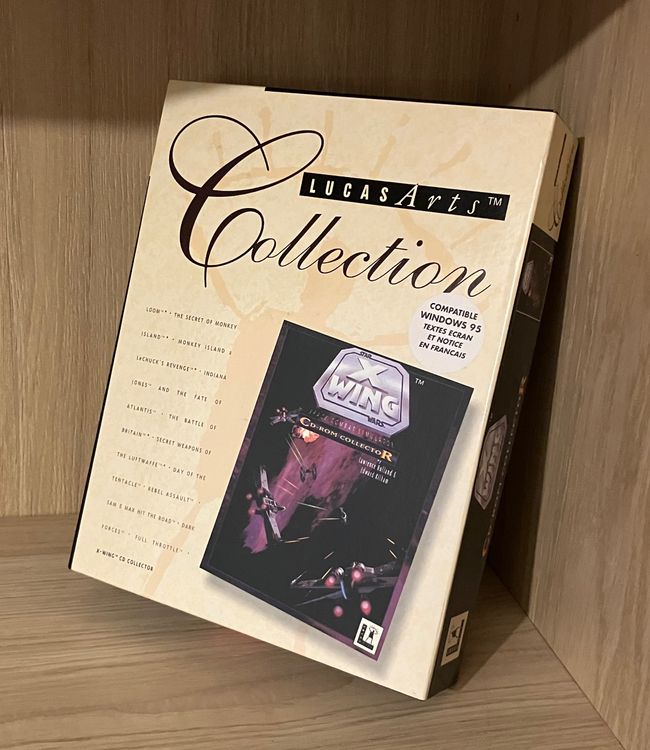 Jeu Star Wars X-Wing Big Box Pour IBM PC - Version 1993 - En Boîte, Bon état
