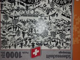 Puzzle Scherenschnitt