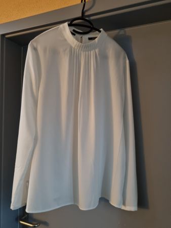 Gr. 44 Elegante Bluse weiss Esprit wie neu