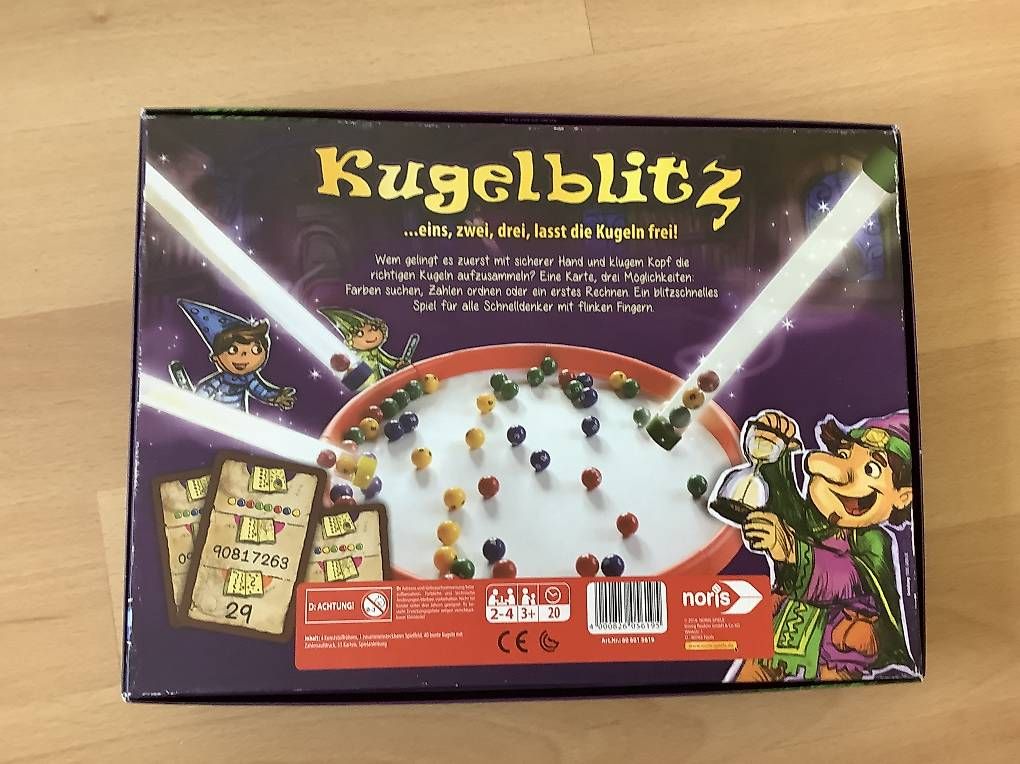 Spiele: Kugelblitz : Tisch-Spiel  – Gebraucht aus Winterthur von PeMaWin 1