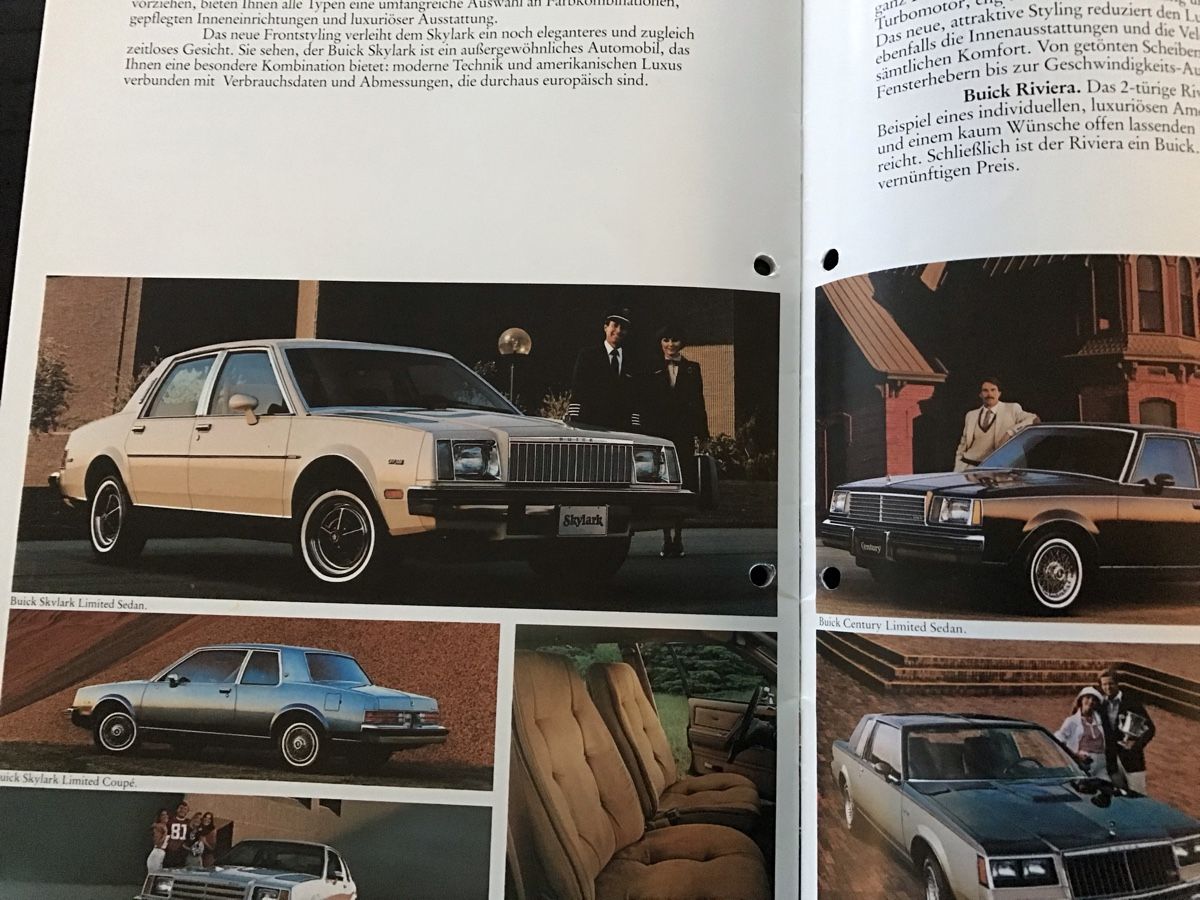 GM Documenti: GM Prospekt "The New Americans" 1981 – Usato da Balterswil venduto da Jeko1967 5