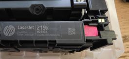 Toner ORIGINAL HP 219X Magenta - geöffnet aber ungebraucht