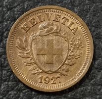 1 RAPPEN JAHR 1927 - SCHWEIZ / RAR
