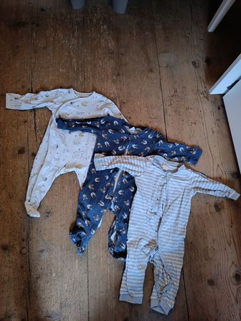 Pyjama Schlafanzug Paket 74 H&M Smile