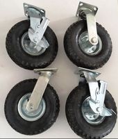 4 x Luft-Lenkrollen Ø 240mm x 85mm à 120kg TK