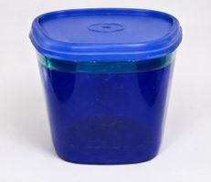 TUPPERWARE Vorratsdose 1.5 L blau/türkis mit Deckel
