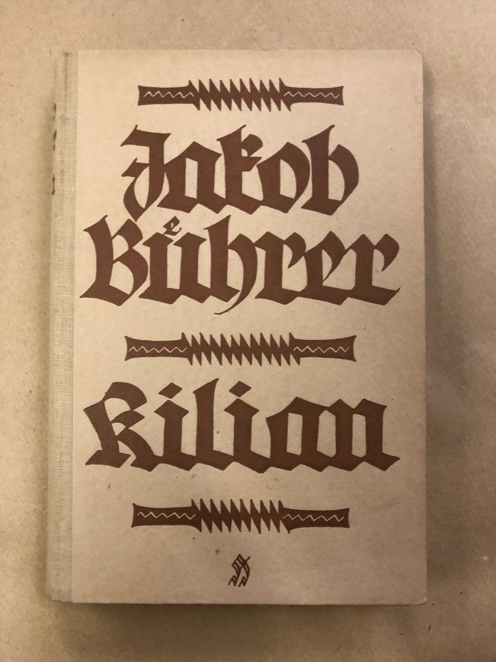 Bücher: Jakob Bührer: Kilian – Gebraucht aus Zürich von allp