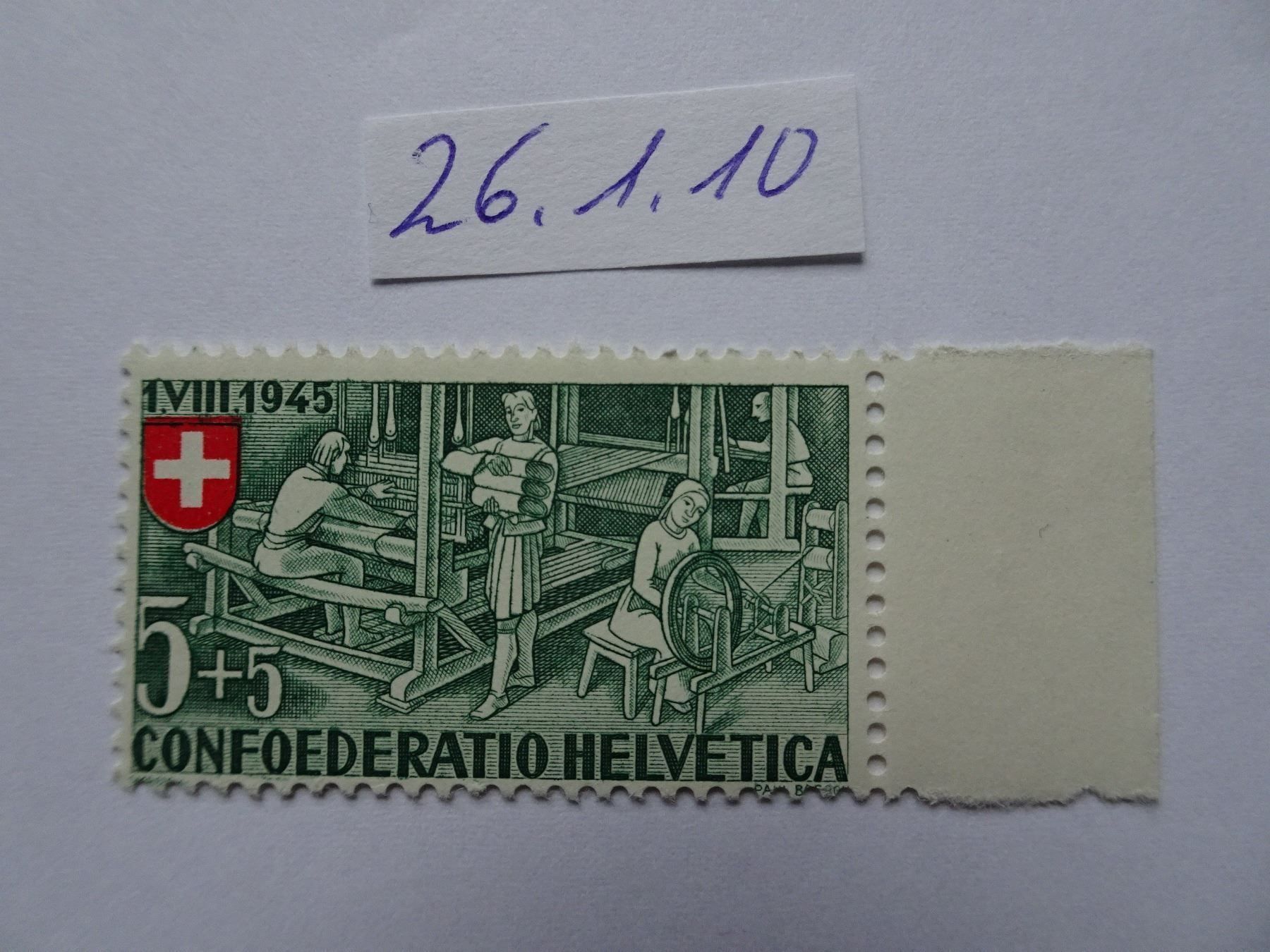 Tous les timbres: PP 1945** – Neuf (Voir description) à Aadorf par Chnorli-Furz 1