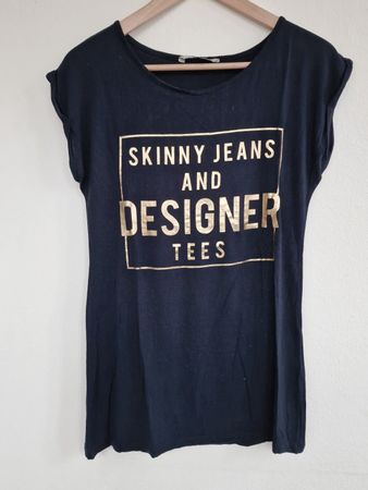 Damen T-Shirt TU 8 Gr. S Dunkelblau