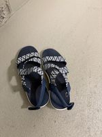 Gosoft  Sandalen blau weiss gemustert guter Zustand 37