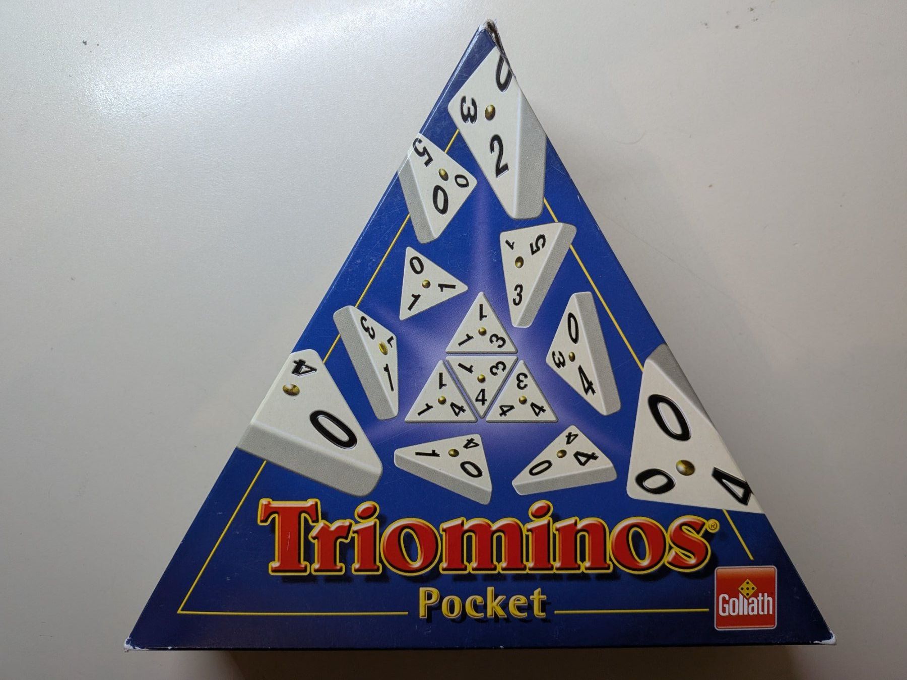Goliath Giochi: Goliath - Triominos Pocket [komplett] – Nuovo (secondo la descrizione) da Port venduto da gecotom