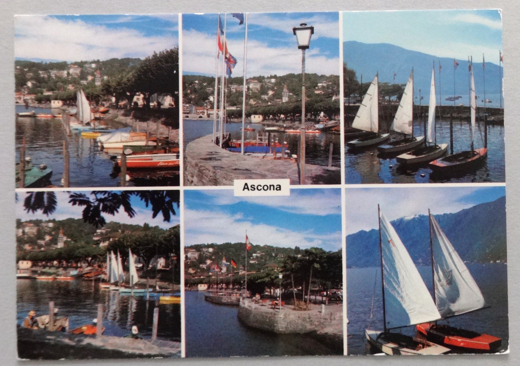 Ansichtskarten: Ascona - Lago Maggiore – Gebraucht aus Fétigny von Billy2miny