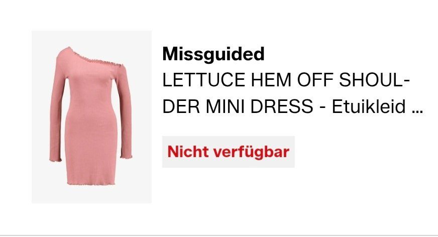 Vestiti: Missguided Kleid, Gr. 36, lachsrosa – Nuovo (secondo la descrizione) da Arth venduto da frey1993 2