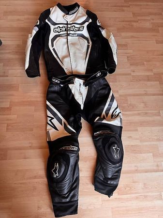 Motorrad-Lederkombi "Alpinestars" Grösse 56