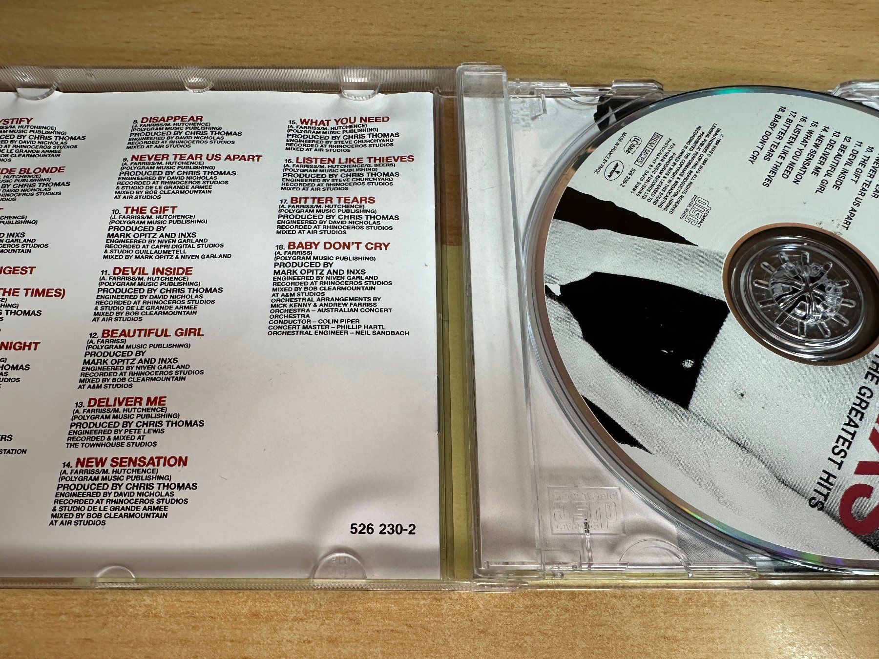 CD: B7 INXS – The Greatest Hits – Usato da Rikon im Tösstal venduto da Alpenmutz 2