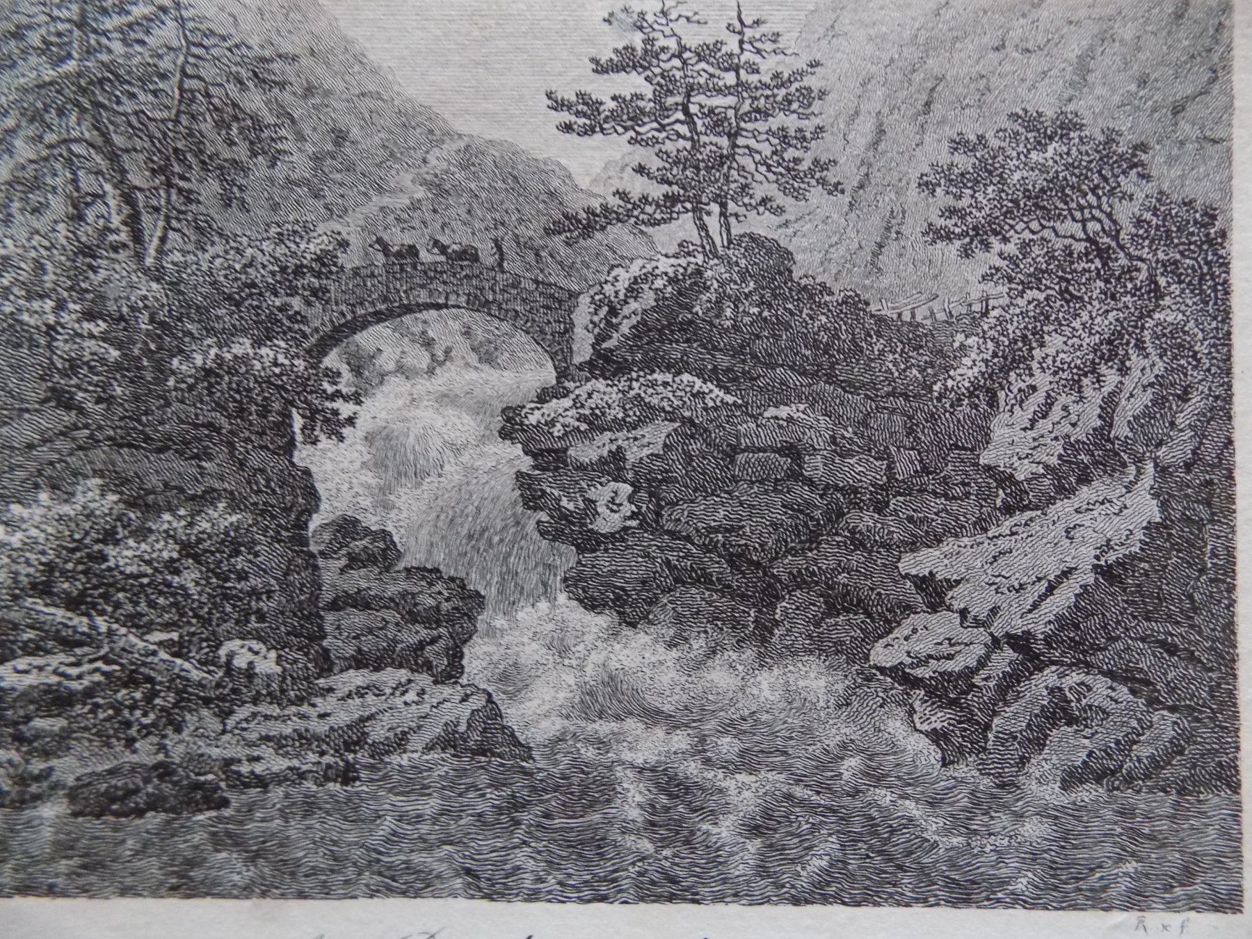 Stiche: Aarbrücke auf der Grimsel – Gebraucht aus Risch von Rischli15 4