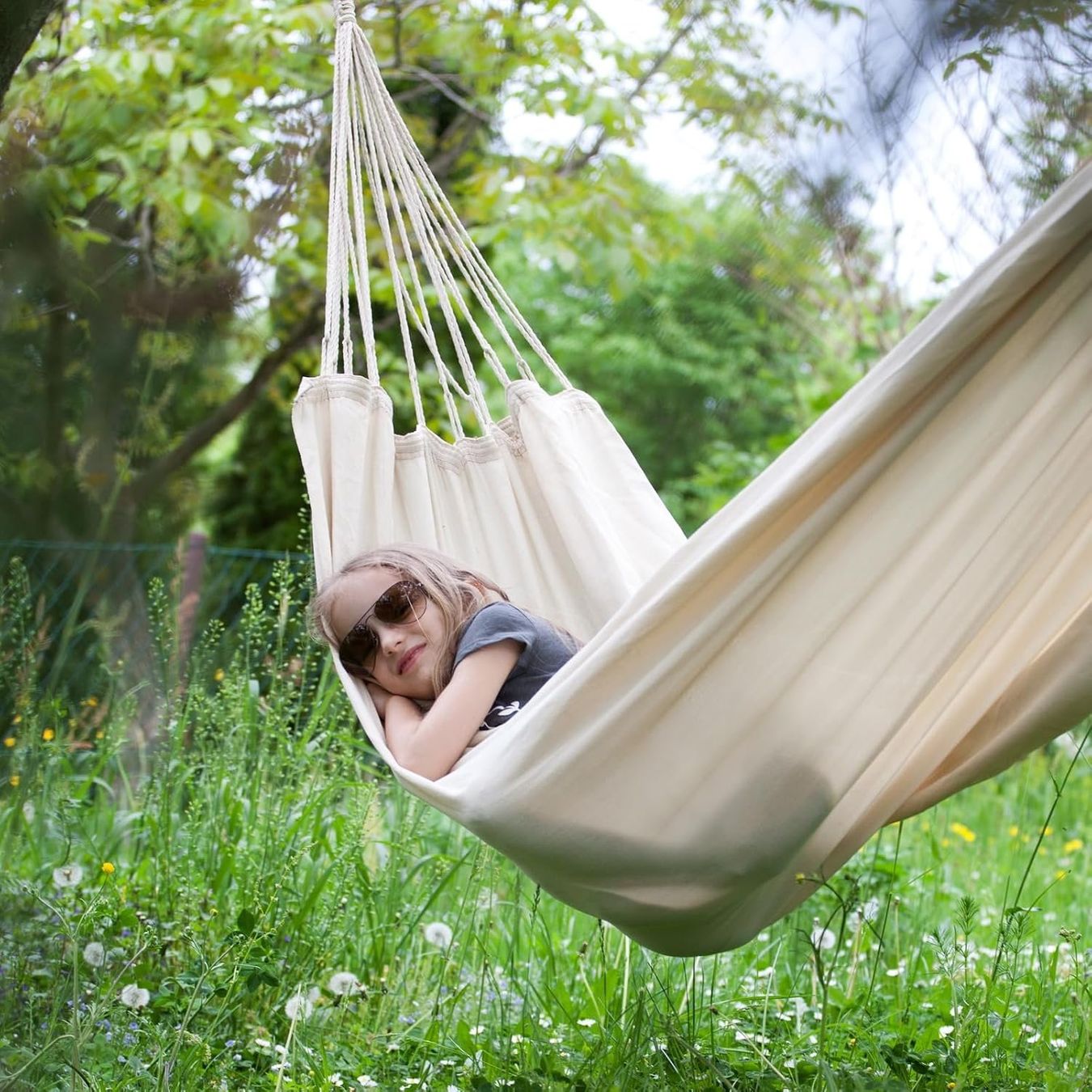 Amache: Hängematte Baumwolle Baumgurte Reisetasche Camping – Nuovo e nell'imballaggio originale da St. Gallen venduto da sch_zsz7 1