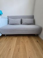 Bettsofa Uetliberg, Hellgrau Stoff B 146 T 88 cm