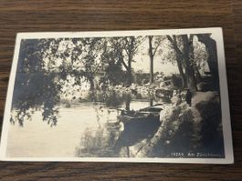 Vintage 1923 Zurich Lake Postcard: A Piece of History 50