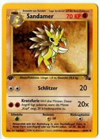 Sandamer Fossil Set 1.Edition 41/62 Deutsch Mint