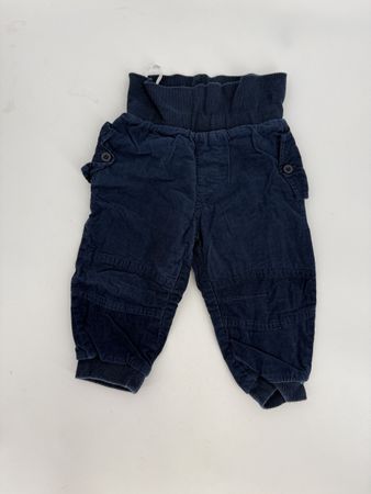 Cordhose Gr. 80 von Kids and Friends gefüttert, dunkelblau