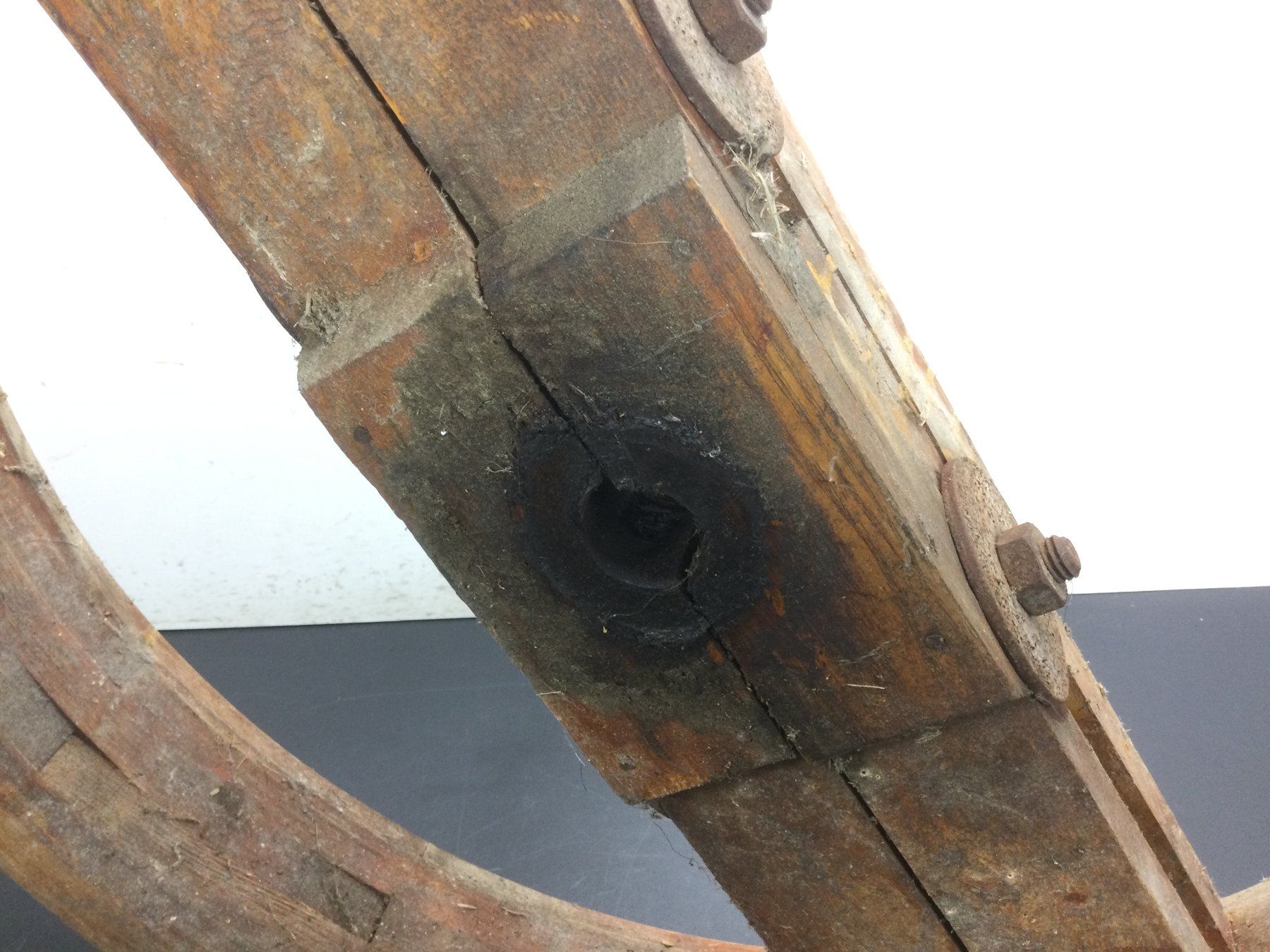 Trattori: Alte grosse Holz Transmission oder Handtriebsrad – Usato da Wangen SZ venduto da kuriosum12 3