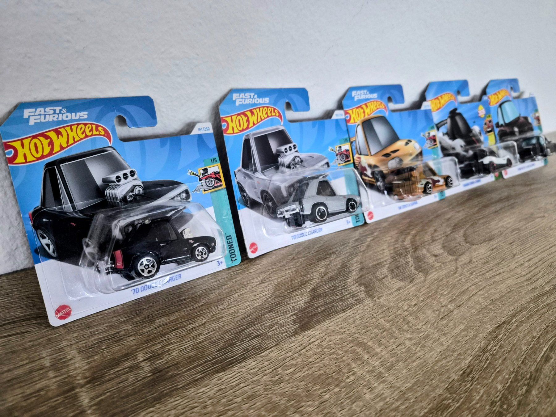 Hot Wheels Modellini d'auto: Hot Wheels Fast&Furious Set 5x – Nuovo e nell'imballaggio originale da LUZERN venduto da 6O15 1