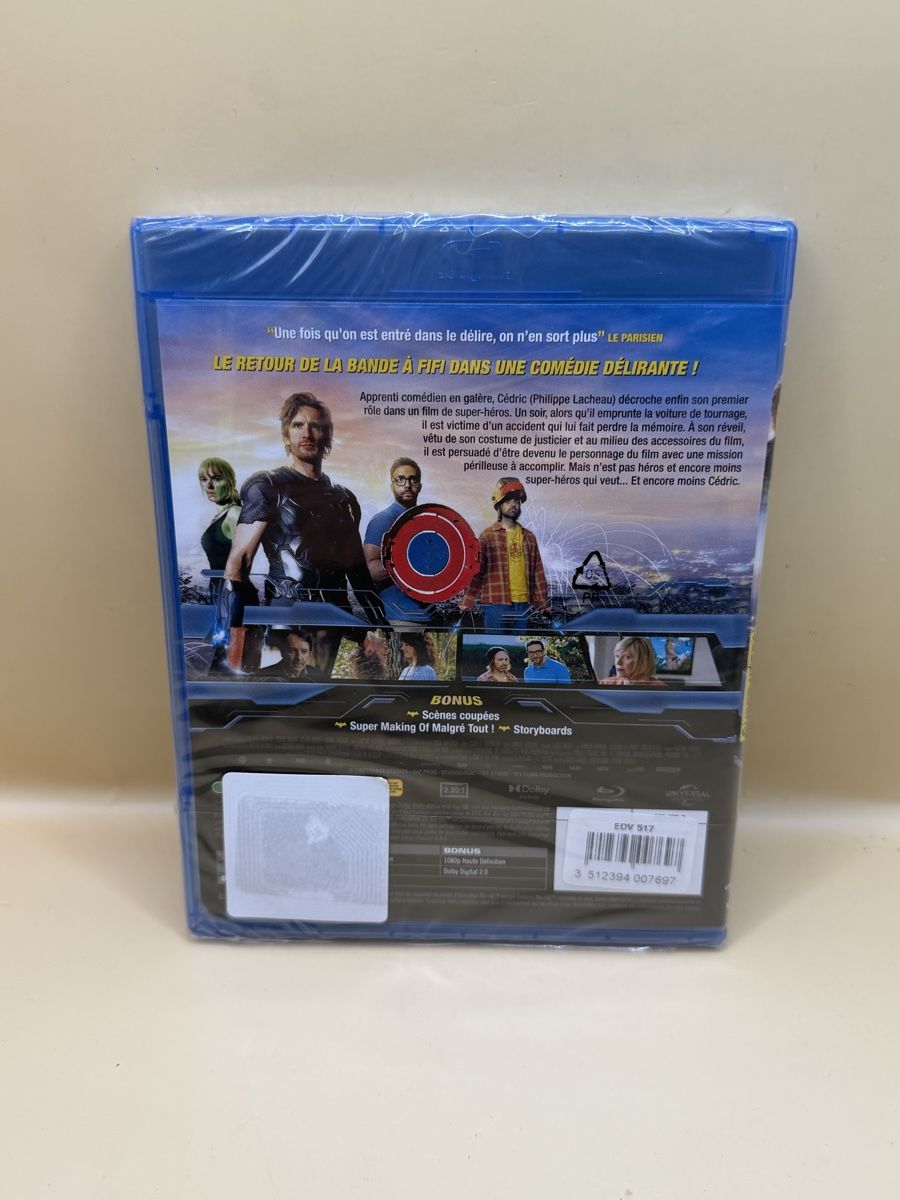 Tutti i DVDs: Super-Héros Malgré Lui Blu-ray Neuf Emballé – Nuovo e nell'imballaggio originale da Genève venduto da sho_67qj 1