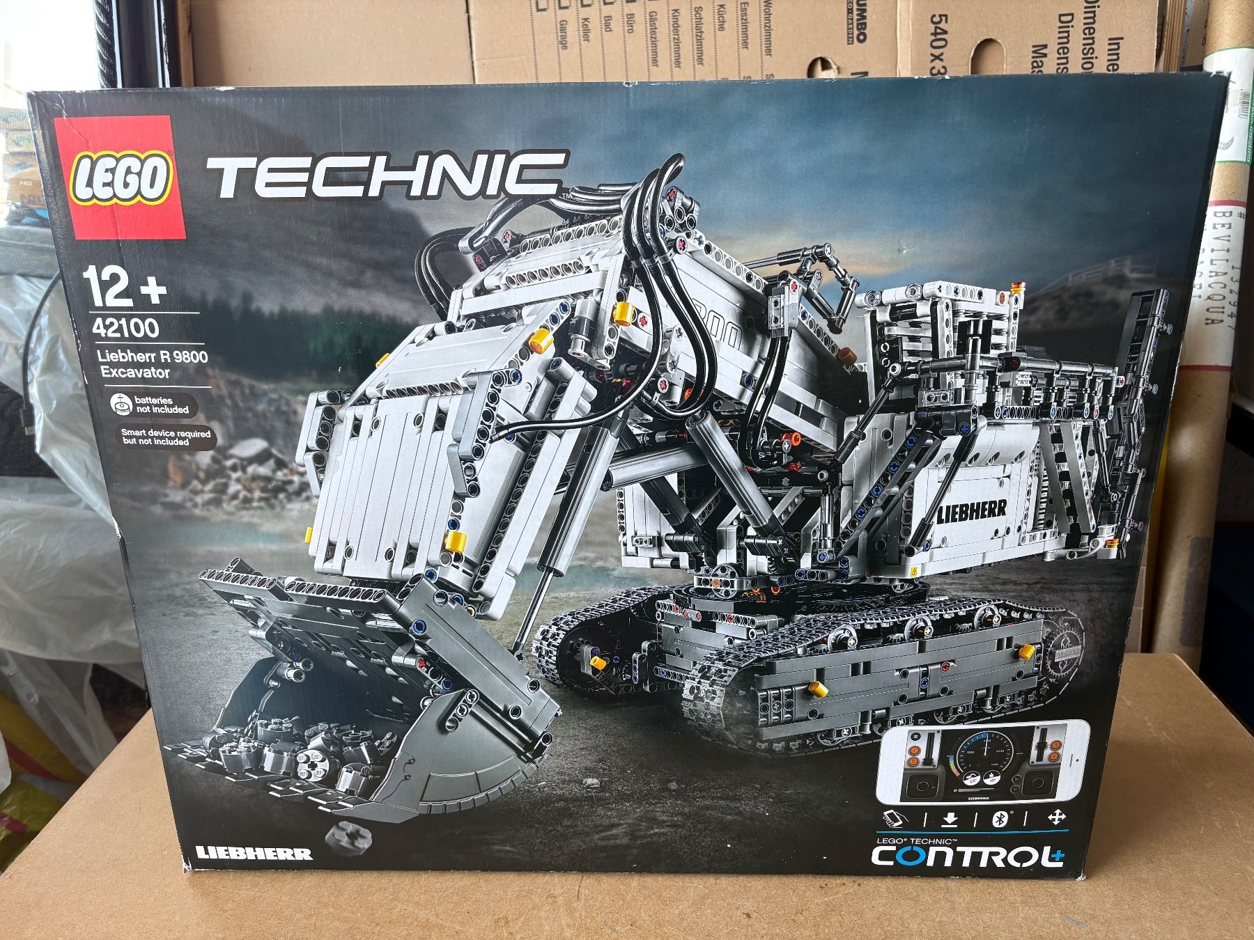 Lego Kit di costruzioni: Légo 42100 Liebherr R9800 Excavator – Nuovo e nell'imballaggio originale da Hauterive NE venduto da eriamch
