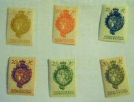 6 Briefmarken Fürstentum Liechtenstein ungebraucht