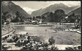 Interlaken, Schwimmbad, um 1931