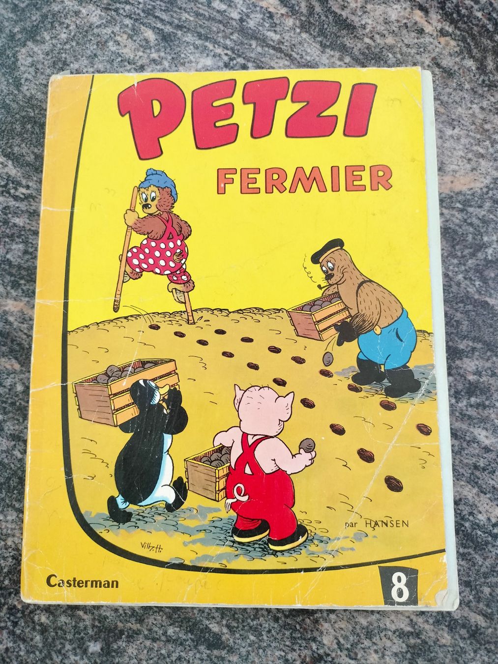 Fumetti: Petzi fermier 8 vintage 1960 – Usato da Cortaillod venduto da rozinna