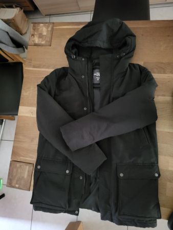 wie neu: schöne Winterjacke mit Kaputze, H&M L.O.G.G., Gr. M