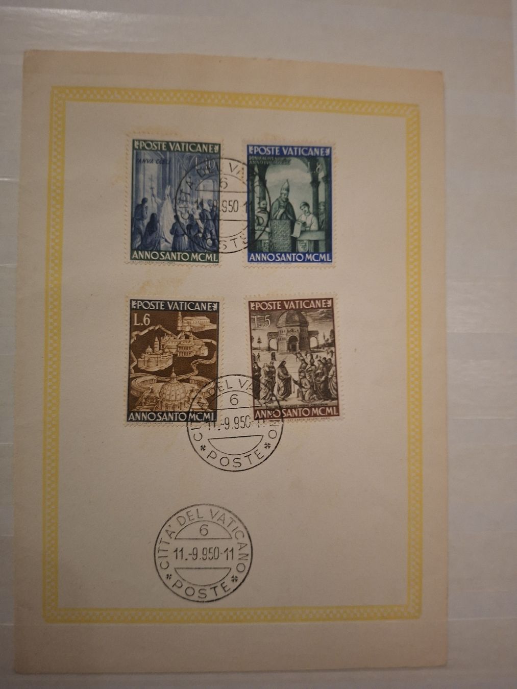 Tous les timbres: Sammlung Vatikan alles abgebildet – D'occasion à Balgach par SIMEON27 5