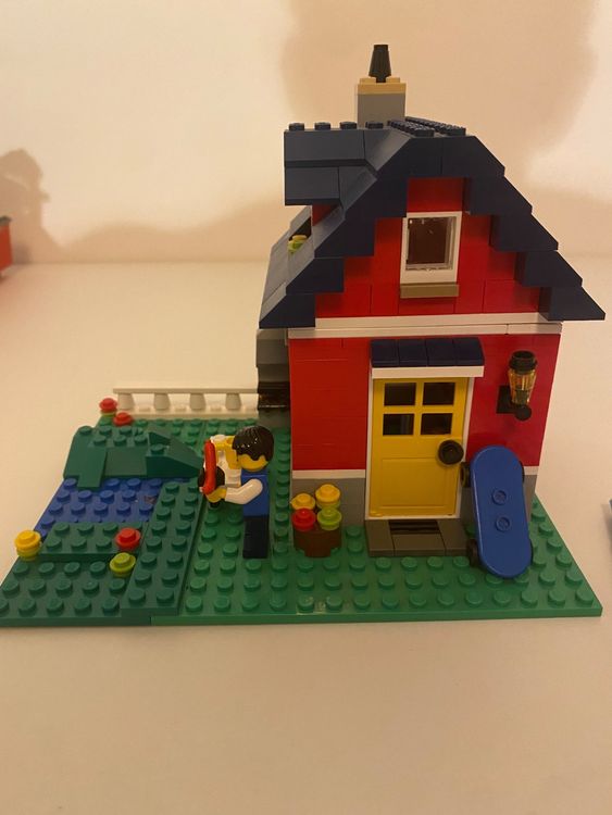 LEGO Creator kleines Ferienhaus (31009) - kompletter Bau mit | Kaufen ...