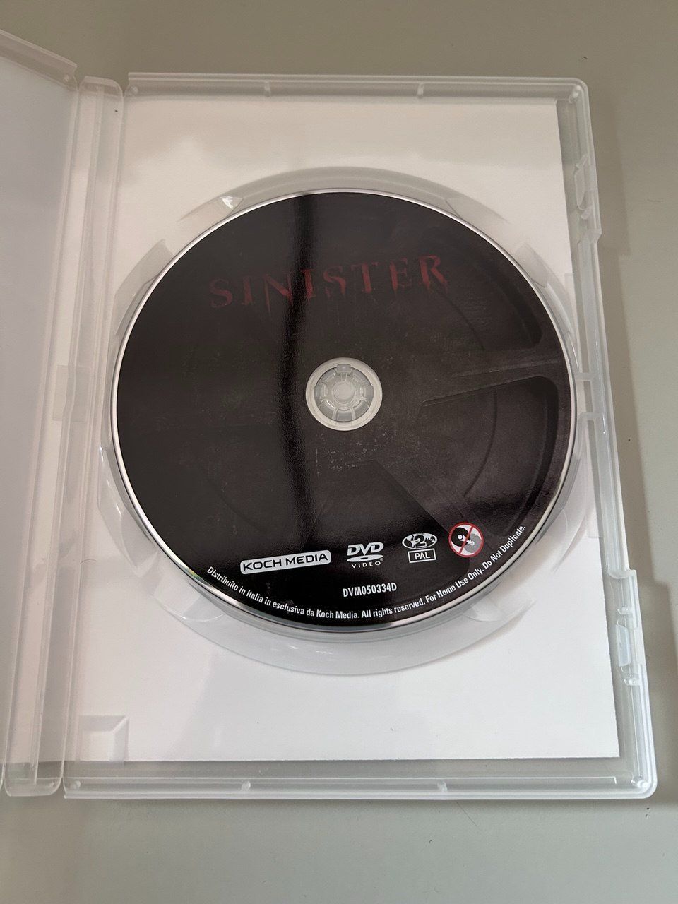 Tutti i DVDs: DVD Sinister – Usato da Giubiasco venduto da LorisVale 2