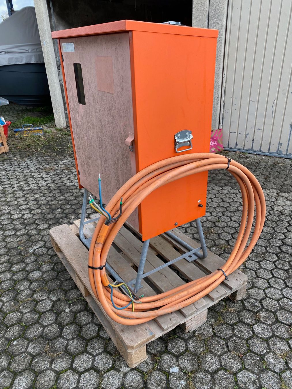 Electrotechnique: STEIDELE Baustromverteiler 80A AVEV 80/321-6 – D'occasion à Hünenberg See par Xtschange 6